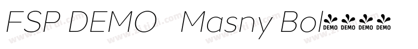 FSP DEMO   Masny Bol字体转换
